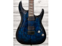 Schecter Omen Elite-6, See-Thru Blue Burst Schecter Omen Elite-6, See-Thru Blue Burst